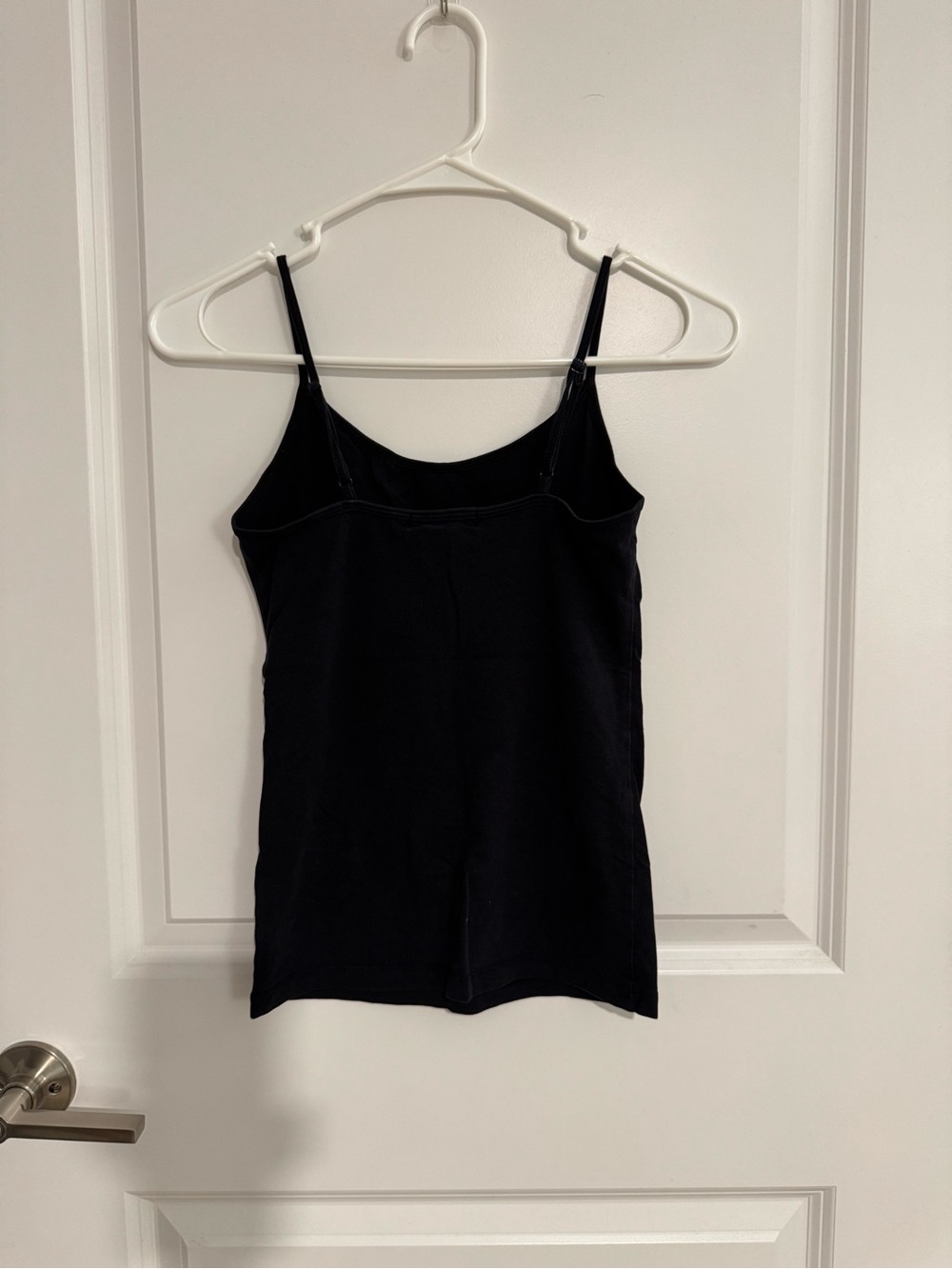 Women’s Black Spaghetti Strap Tank Top